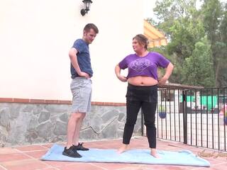 Auntjudysxxx - malaking suso redhead inang kaakit-akit jojo seduces kanya personal trainer: dyim xxx klip