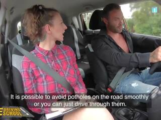 Võltsitud driving kool õpilane buys instructor emilia argan | xhamster