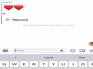 Varanje strumpet sends snapchat da ji bf medtem ona fukanje | sex