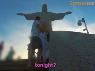 Fantastic porn With A Brazilian street girl Picked Up From Christ The Redeemer In Rio De Janeiro