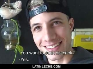 Kurus cocok latino twinks memiliki seks tanpa kondom kotor video