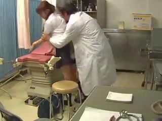 Warga jepun remaja fucked di gynecology video