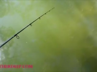 Mini azijke tajka heather globoko gre fishing in igra skrij
