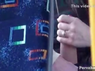 Клетка камера улова bj в публичен автобус