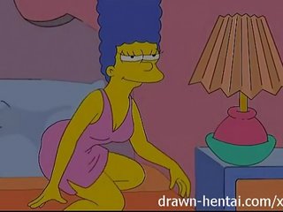 लेज़्बीयन हेंटाई - lois griffin और marge simpson